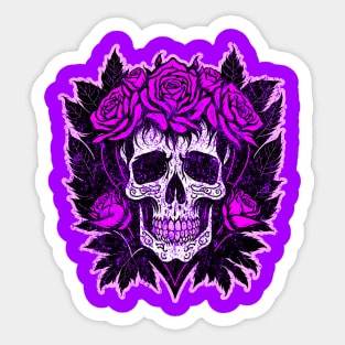 Calavera Sugar Skull Sticker